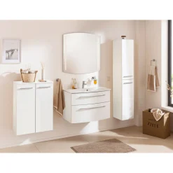 Hochschrank rechts B.Style 300 x 1620 x 316 mm Weiß^Fackelmann Online