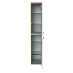 Fackelmann Hochschrank rechts B.Style 300 x 1620 x 316 mm Sandeiche/Weiß