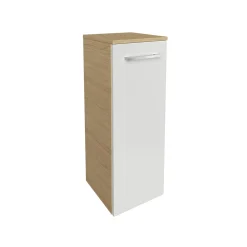 Midischrank rechts B.Style 302 x 826 x 320 mm Sandeiche/Weiß*Fackelmann