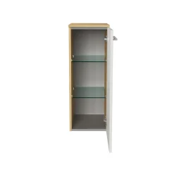 Midischrank rechts B.Style 302 x 826 x 320 mm Sandeiche/Weiß*Fackelmann
