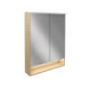 Fackelmann Spiegelschrank B.Style 600 x 812 x 153 mm Sandeiche LED
