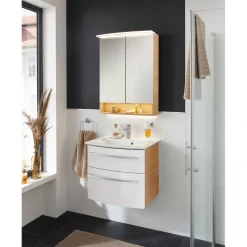 Fackelmann Spiegelschrank B.Style 600 x 812 x 153 mm Sandeiche LED