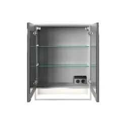 Fackelmann Spiegelschrank B.Style 600 x 812 x 153 mm Weiß LED