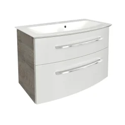 Waschtisch-Set B.Style 832 x 543 x 478 mm Nature Oak/Weiß^Fackelmann Best