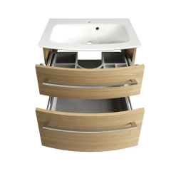 Fackelmann Waschtisch-Set B.Style 632 x 543 x 460 mm Sandeiche