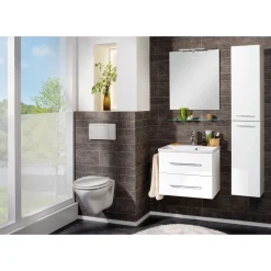 Fackelmann Flachspiegel B.clever 60 x 70 x 1,5 inkl Befestigungsmaterial