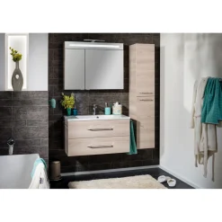 Fackelmann Hochschrank B.clever 30 x 159 x 32 cm Alaska-Esche