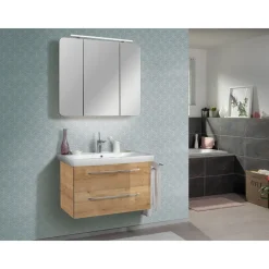 Keramik-Waschtisch Milano 88,5 x 17 x 54,5 cm weiß*Fackelmann Best