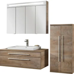 Waschbeckenunterschrank Stanford Eiche Natur 110 cm^Fackelmann New