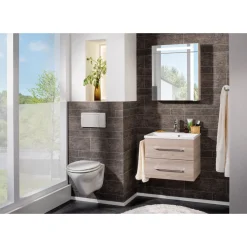 Fackelmann Waschtisch-Set B.clever 60 x 51 x 46 cm Alaska-Esche