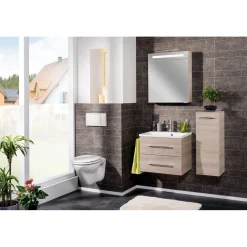 Fackelmann Waschtisch-Set B.clever 60 x 51 x 46 cm Alaska-Esche