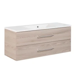 Fackelmann Waschtisch-Set B.clever 120 x 51 x 46 cm Alaska-Esche