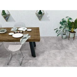 Feinsteinzeug Newton 60 x 60 cm dunkelgrau^ Clearance