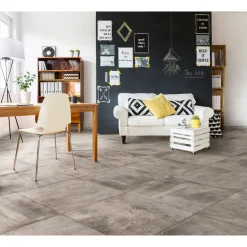 Feinsteinzeug Store Cement grau 60 x 60 cm^ Discount