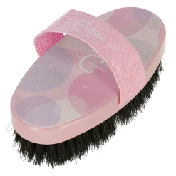 Fellglanzbürste Lilli Starlight 14 x 7 cm rosa-schwarz