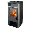 Kaminofen „Kronos“ Naturstein 6 kW mit Holzfach^FIREFIX Sale