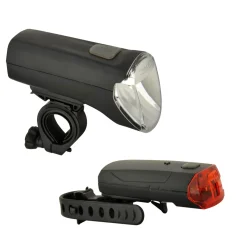 Fischer Fahrrad LED Beleuchtungsset 70/35/18 Lux^Fischer Bikes
