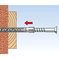 Langschaftdübel SX RL 14 x 100 mm Sechskantschraube mit U-Scheibe 1 Stück^Fischer Online
