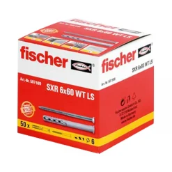 Fischer Langschaftdübel SXR 6 x 60 WT Is
