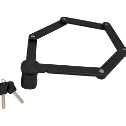 Fischer Bikes Faltschloss mit Halter 85 cm