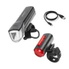 LED-Akku-Beleuchtungs-Set 3-teilig*Fischer Bikes New