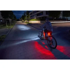 LED-Akku-Beleuchtungs-Set 3-teilig*Fischer Bikes New