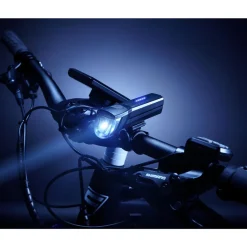 LED-Akku-Beleuchtungs-Set 3-teilig*Fischer Bikes New