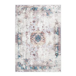 Flachflorteppich Galaxy 200 multi/braun