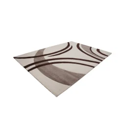 Flachflorteppich Indiana 100 grau/braun