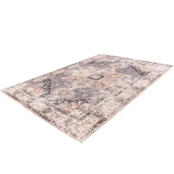 Flachflorteppich Indiana 100 grau/braun