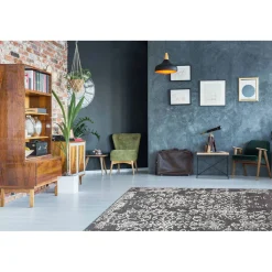 Flachflorteppich „River 130“, grau/anthrazit* Discount