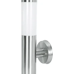 Flector Garten Außenwandleuchte Atlas silber