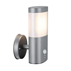 Flector Garten LED-Außenwandleuchte Mira mit Bewegungsmelder grau