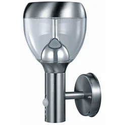 LED-Außenwandleuchte Nina mit Bewegungsmelder silber*Flector Garten Online