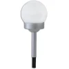 Flector Garten LED-Solar-Kugelleuchte weiß