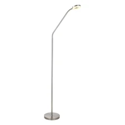 Flector LED-Leseleuchte Ringo silber