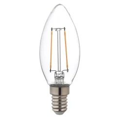 Flector LED-Leuchtmittel Filament Kerze E14