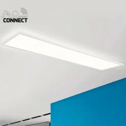 LED-Panel Smart Connect 120 x 30 cm weiß^Flector