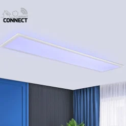 LED-Panel Smart Connect 120 x 30 cm weiß^Flector