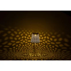 Flector Solar-Tischleuchte Arietta weiß