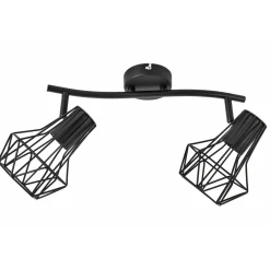 Spotserie Tabea 2-flg schwarz 28,5 x 18 x 18 cm^Flector Sale