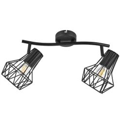 Spotserie Tabea 2-flg schwarz 28,5 x 18 x 18 cm^Flector Sale