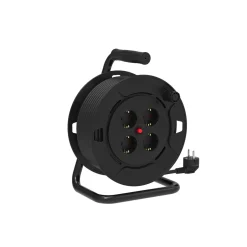 Kabeltrommel 20 m IP20 4-fach Schuko^Flector Technik Online
