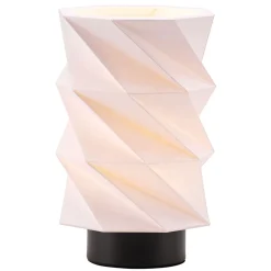 Tischleuchte Rumba H 26 Durchmesser 15 cm weiss E27*Flector Best