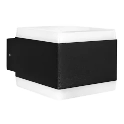 Wandaußenleuchte Cubo anthrazit warmweiß 12W^Flector New