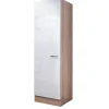 Geschirrschrank „Valero“, 50x200x57,1 cm, weiß/Sonoma Eiche*Flex-Well Online