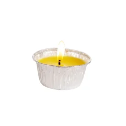 Flower Power 4er Set Citronellakerze in Aluschale 8 x 3,5 cm* Discount