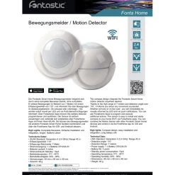 Fontastic WiFi Bewegungsmelder Smart Home