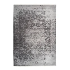 Fransenteppich „Baroque 800“, anthrazit