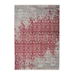 Fransenteppich „Baroque 200“, rot^ Clearance